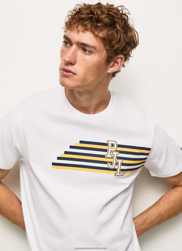 white_letters_logo_t_shirt_pepe_jeans_l20f2f977_men.jpg White Letters Logo T-Shirt Pepe Jeans L20F2F977 Men - Image 1
