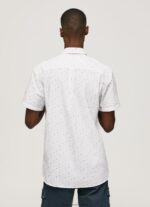 White Lindenberg Short Sleeved Shirt Pepe Jeans L20F2F1063 Men - Image 5