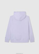 White Logo Printed Hoodie Pepe Jeans L20F2F1585 Boy - Image 2