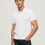 White Logo T-Shirt Pepe Jeans L20F2F1085 Men