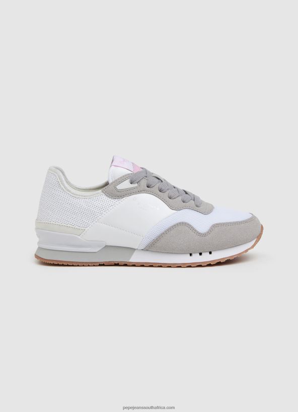 white_london_troy_combined_sneakers_pepe_jeans_l20f2f590_women.jpg White London Troy Combined Sneakers Pepe Jeans L20F2F590 Women - Image 1