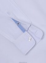 White Maldon Regular Fit Poplin Shirt Pepe Jeans L20F2F1662 Boy - Image 3