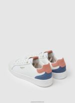 White Milton Soft Classic Sneakers Pepe Jeans L20F2F584 Women - Image 4