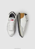 White Natch Male Retro Sneakers Pepe Jeans L20F2F1236 Men - Image 2