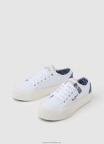 White Ottis Sun Platform Sneakers Pepe Jeans L20F2F608 Women - Image 3