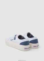White Ottis Sun Platform Sneakers Pepe Jeans L20F2F608 Women - Image 4