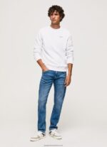 White Photo Print Jumper Pepe Jeans L20F2F867 Men - Image 2