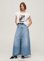 White Photo Print T-Shirt Pepe Jeans L20F2F387 Women - Image 2