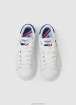 White Player Basic Leather Sneakers Pepe Jeans L20F2F1524 Boy - Image 2