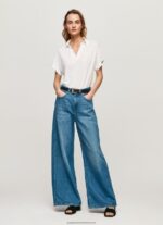 White Polo Shirt Pepe Jeans L20F2F397 Women - Image 2
