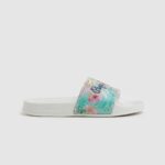 White Slider Martina Beach Flip Flops Pepe Jeans L20F2F1346 Girl