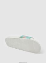 White Slider Martina Beach Flip Flops Pepe Jeans L20F2F1346 Girl - Image 5