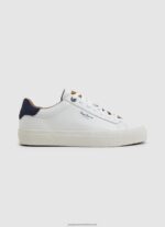 White Yogi Original Leather Sneakers Pepe Jeans L20F2F1186 Men - Image 2