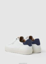 White Yogi Original Leather Sneakers Pepe Jeans L20F2F1186 Men - Image 5