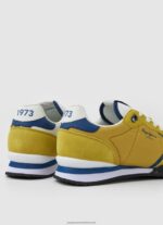 Yellow Holland Combined Sneakers Pepe Jeans L20F2F1232 Men - Image 4
